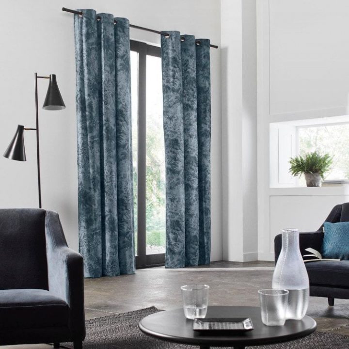 Rideau À Oeillets Noirs Kali Vert | Rideaux Oeillets à Rideaux Galeries Lafayette Maison Rideau À Oeillets Noirs Kali Vert | Rideaux Oeillets à Rideaux Galeries Lafayette Maison