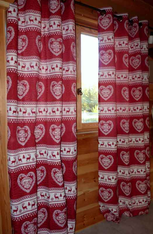 Rideau Allos concernant Rideaux Style Montagne Rideau Allos concernant Rideaux Style Montagne