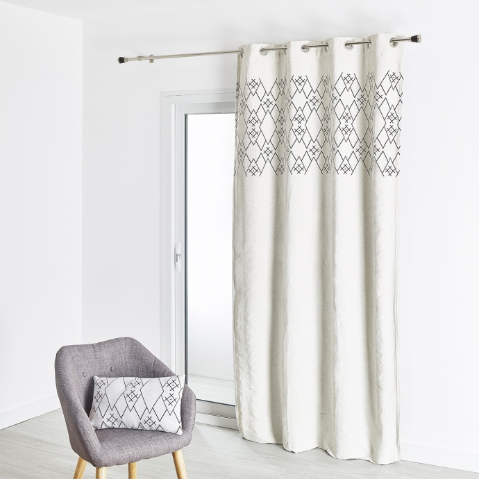 Rideau Ameublement Jacquard Parement Motif Éthnique intérieur Rideau Ethnique
