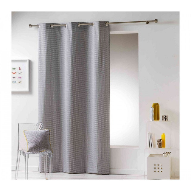 Rideau Avec Motif Géométrique Douceur D’interieur | La Redoute intérieur Rideau Forme Geometrique