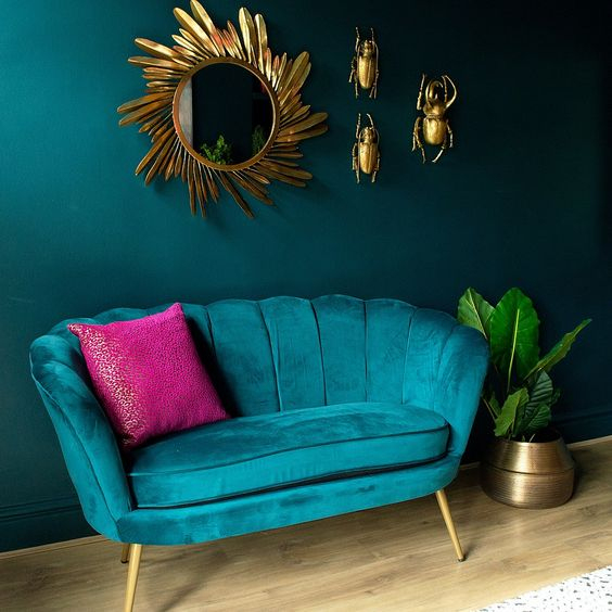 Rideau Bleu Canard : Le Bleu Canard Dans Votre Décoration avec Rideaux Occultants Bleu Canard