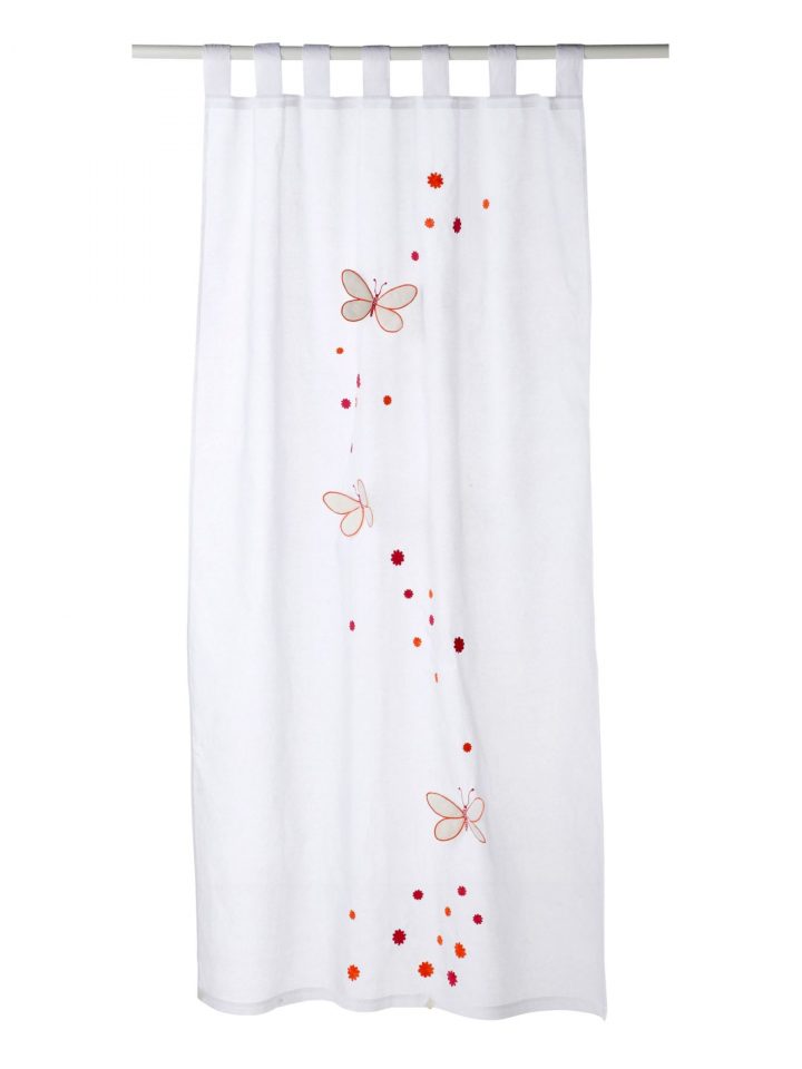 Rideau Brodé Papillons Et Étoiles Fille, Chambre Bébé serapportantà Rideaux Chambre Bébé Garçon Rideau Brodé Papillons Et Étoiles Fille, Chambre Bébé serapportantà Rideaux Chambre Bébé Garçon