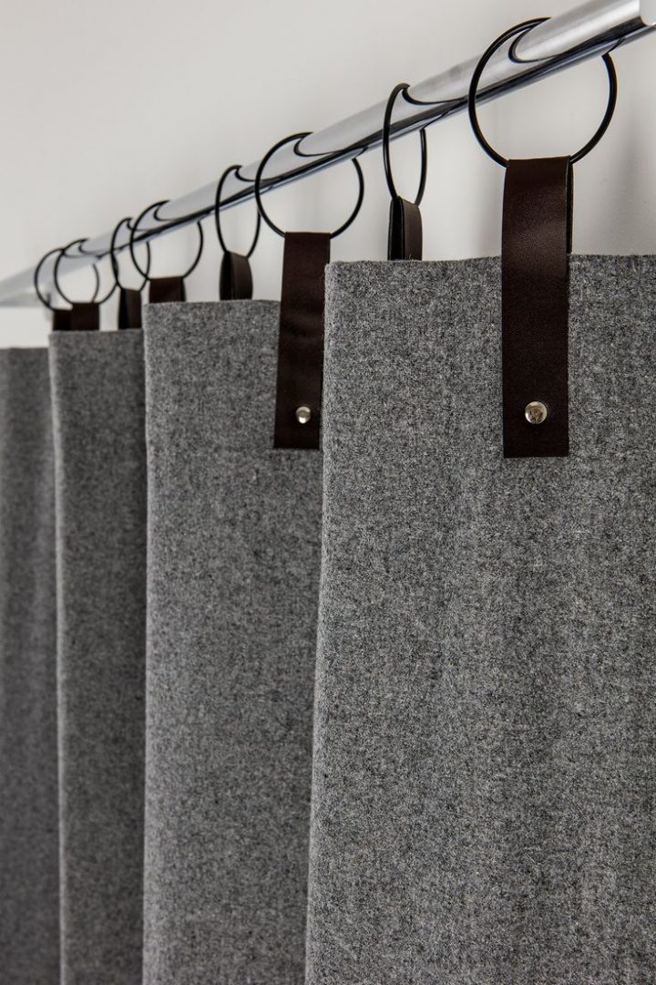 Rideau Contemporain 140 X 280 Cm À 8 Anneaux Grande concernant Rideaux Occultants 280 Cm Rideau Contemporain 140 X 280 Cm À 8 Anneaux Grande concernant Rideaux Occultants 280 Cm