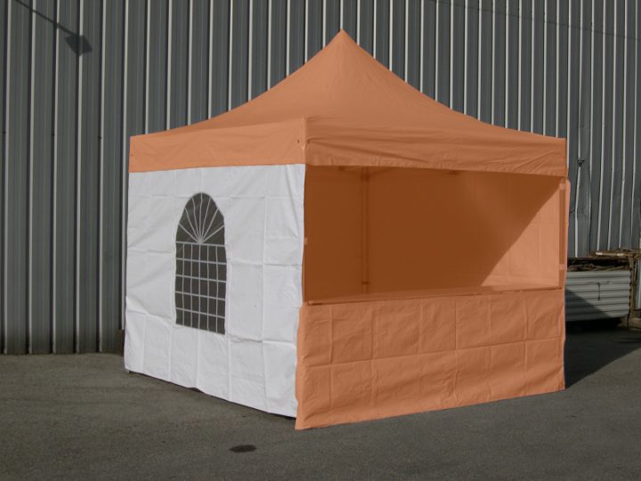 Rideau, Côté Ou Mur Avec Fenêtre De 3 Mètres Pour Stand dedans Rideau De Tonnelle