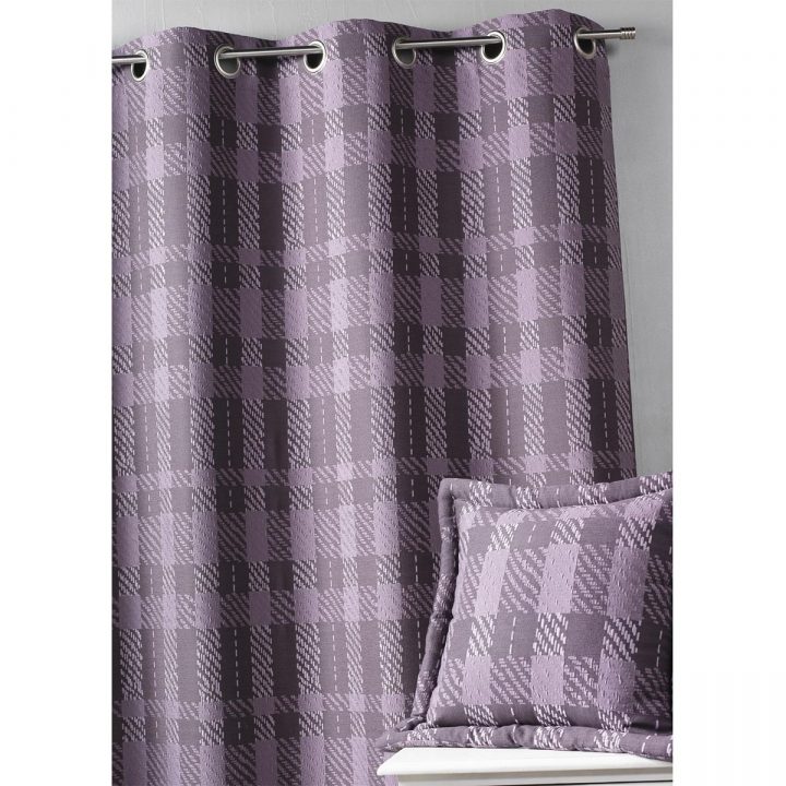 Rideau D Ameublement Carreaux (Prune), (Bordeaux tout Rideau Prune Et Gris Rideau D Ameublement Carreaux (Prune), (Bordeaux tout Rideau Prune Et Gris