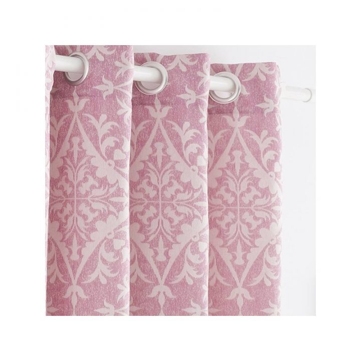 Rideau Dakota Avec Oeillets Mauve 200 Cm encequiconcerne Rideau Mauve