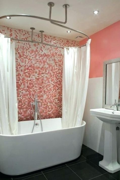 Rideau De Baignoire Rideau De Douche Et Barre Extensible destiné Tringle Rideau Baignoire Rideau De Baignoire Rideau De Douche Et Barre Extensible destiné Tringle Rideau Baignoire