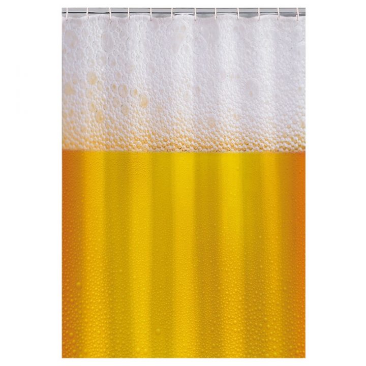 Rideau De Douche Bière, Cadeau Insolite Salle De Bains Sur pour Rideau Geek