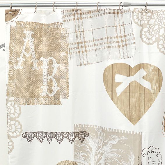 Rideau De Douche Cocoon Sable Premium – Accessoire Douche à Zara Rideau De Douche