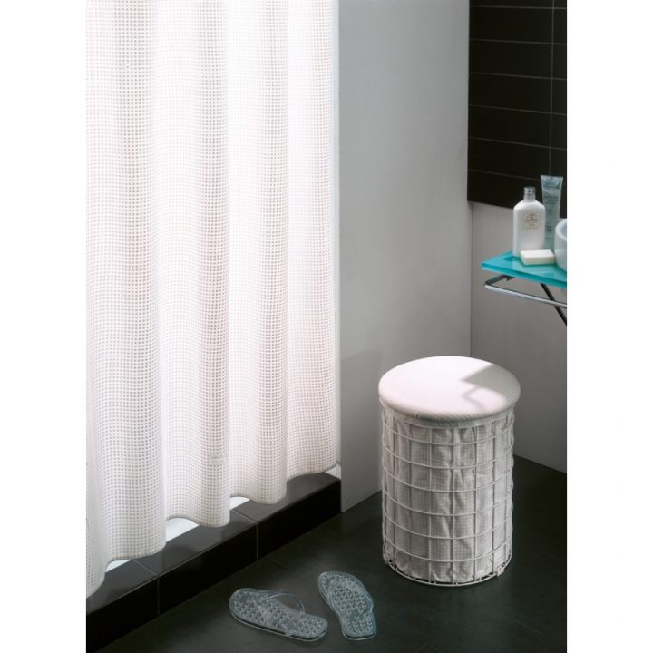 Rideau De Douche En Polyester 240X200 Cm Avec Motifs dedans Rideau Douche 240X200