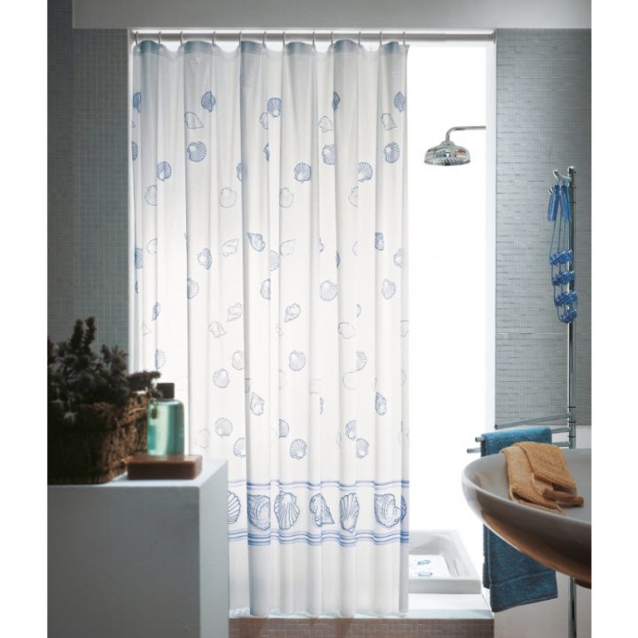 Rideau De Douche En Polyester 240X200 Cm Avec Motifs tout Rideau Douche 240X200