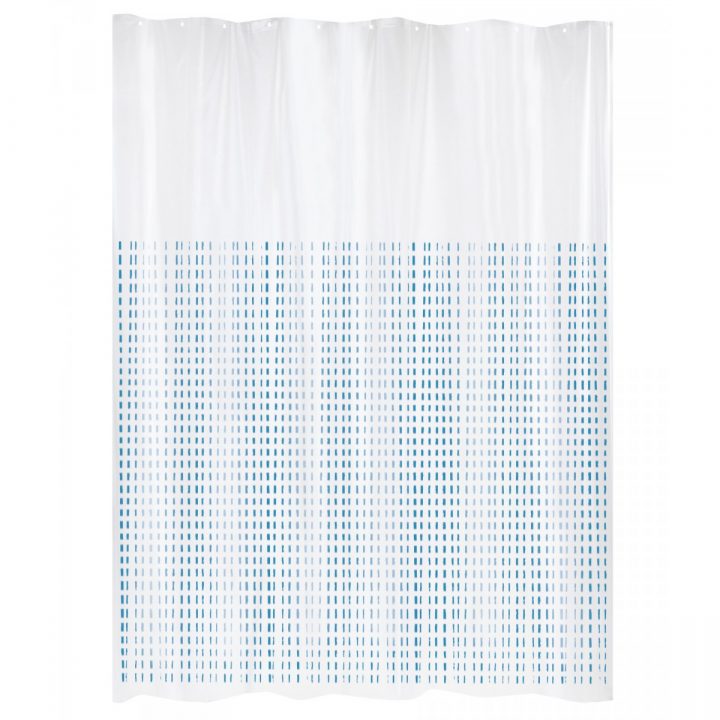 Rideau De Douche Peva Stria Gelco Design – Hauteur 200 Cm serapportantà Rideau Hauteur 180