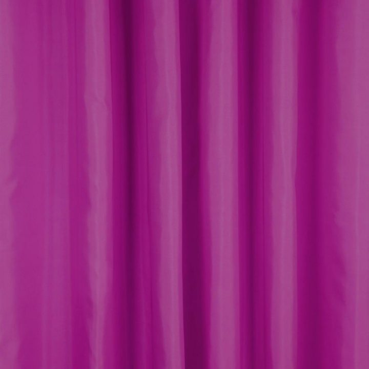 Rideau De Douche Polyester 180X200Cm Fushia dedans Rideau Fushia