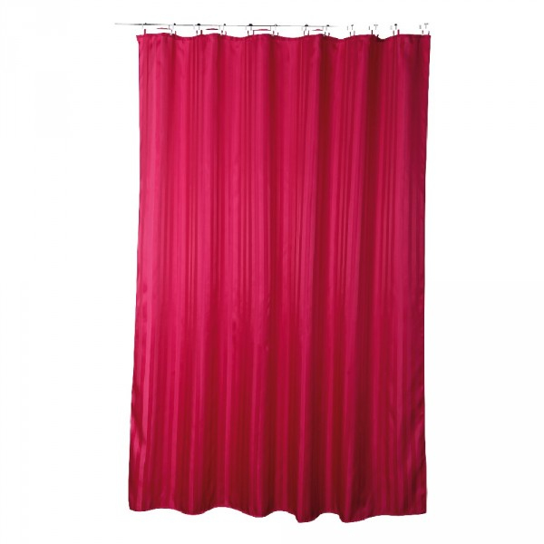 Rideau De Douche Polyester Deco Rose Fuchsia – Rideau De encequiconcerne Rideau Perle Gifi