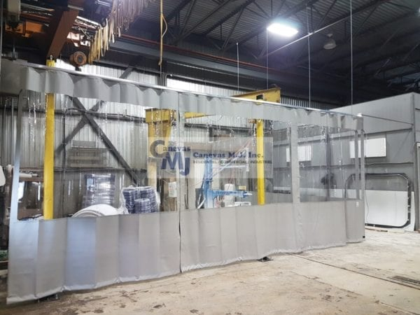 Rideau De Plastique Industriel – Rideaux Séparateurs concernant Rideau Plastique Industriel