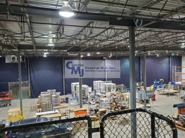 Rideau De Plastique Industriel – Rideaux Séparateurs intérieur Rideau Plastique Industriel