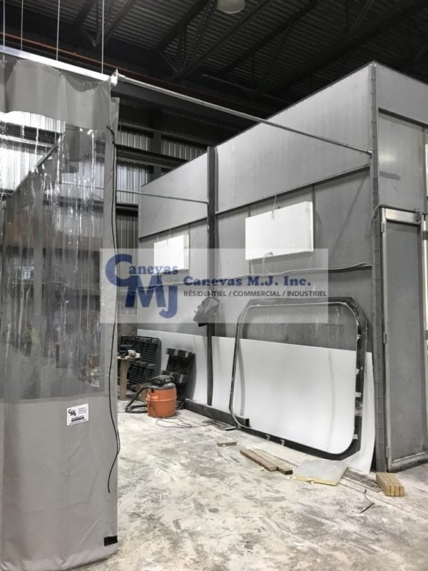 Rideau De Plastique Industriel – Rideaux Séparateurs pour Rideau Plastique Industriel