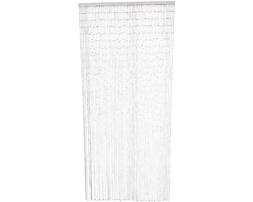 Rideau De Porte Bambou Blanc 90 X 200 Cm – Hornbach Luxembourg tout Rideau De Porte Bambou