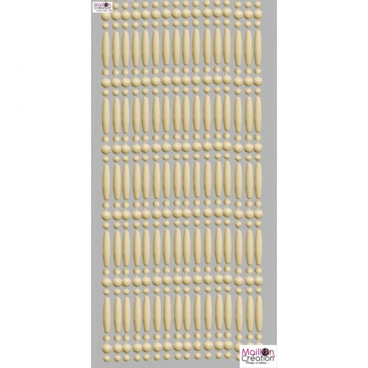 Rideau De Porte En Perle Sur Mesure, Moderne Et Design à Rideau En Perle