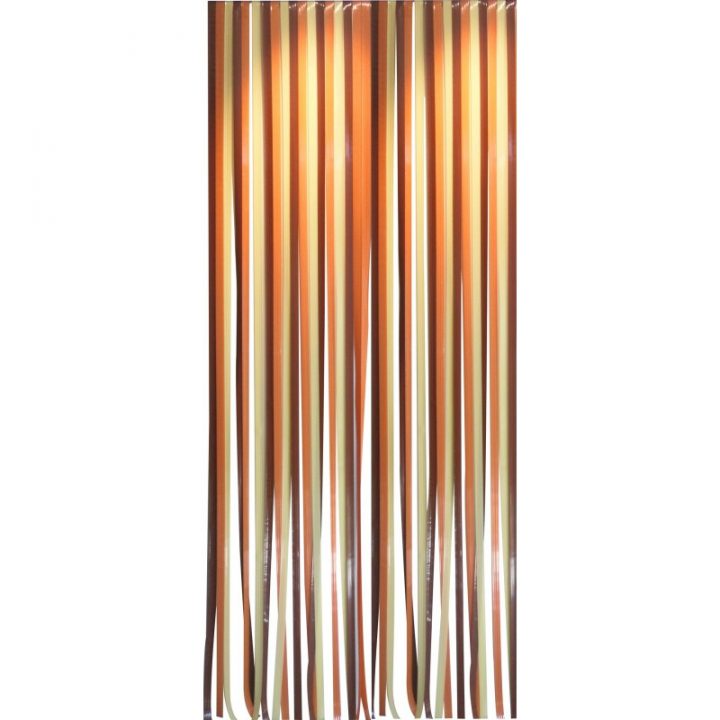 Rideau De Porte – Lanière Antilles Morel – 120 X 220 Cm serapportantà Rideau De Porte Chainette Aluminium