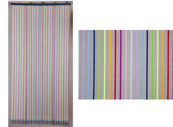 Rideau De Porte Moustiquaire Moustirayures | Jardideco encequiconcerne Rideau Mouche