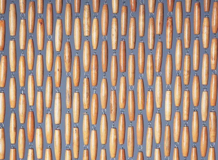 Rideau De Porte Olives De Buis Naturel | 90 X 220 Cm serapportantà Rideaux De Perles Pour Portes