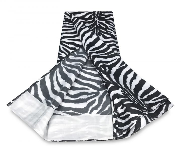 Rideau De Zebra Zebra Blanc Noir Cm. 140X280 Fabriqué En tout Rideau Zebre