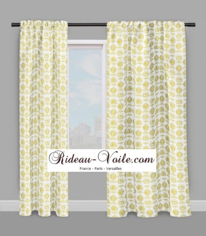 Rideau Design Motifs Toile De Jouy #Tissu#Toile#De#Jouy#Au tout Rideaux Toile De Jouy