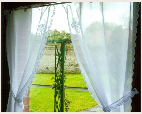 Rideau Double destiné Rideau Double Voilage