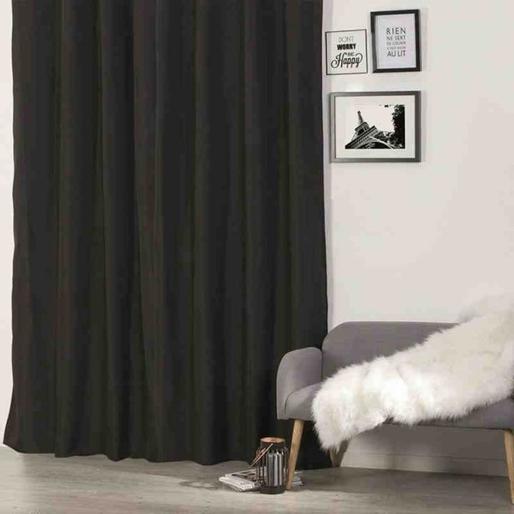 Rideau Doublure Polaire Isolant Thermique Prêt À Poser concernant Rideau Doublé Polaire