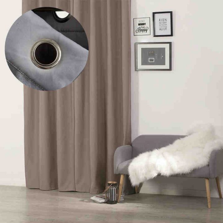 Rideau Doublure Polaire Isolant Thermique Prêt À Poser tout Rideau Isolant Thermique Avis