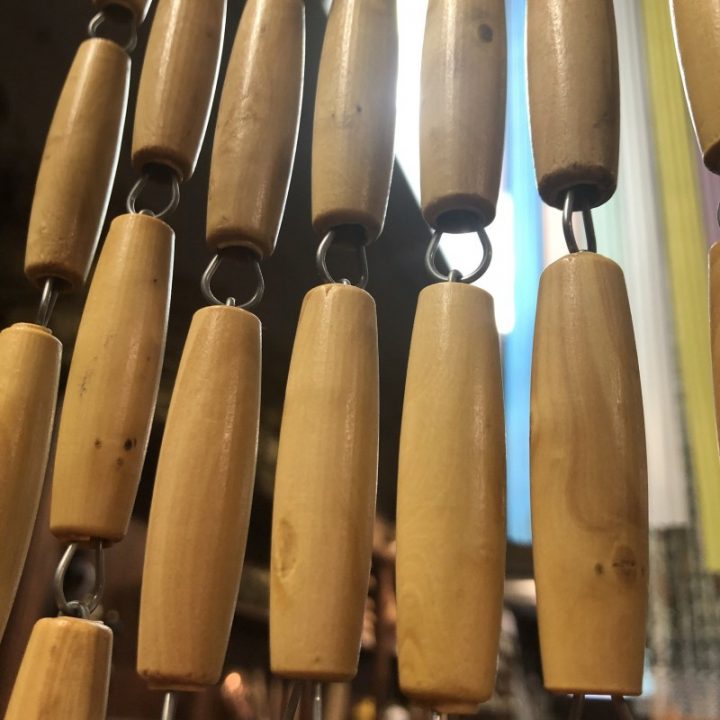 Rideau En Perles De Buis – Maison Empereur intérieur Rideau En Perle