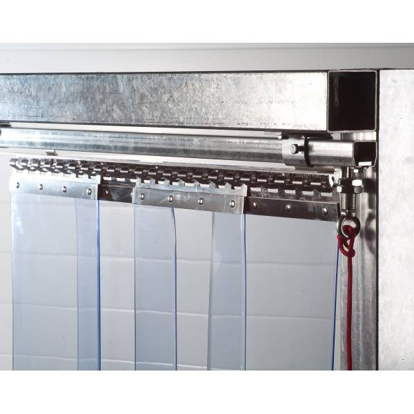 Rideau En Plastique, Lanière, Rideau De Porte A Lanière à Rideau Exterieur Plastique