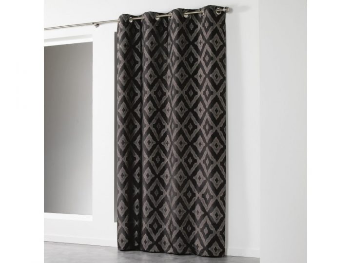 Rideau En Shantung Esprit"Ethnique" 140 X 260 Cm 1605352 intérieur Rideau Ethnique