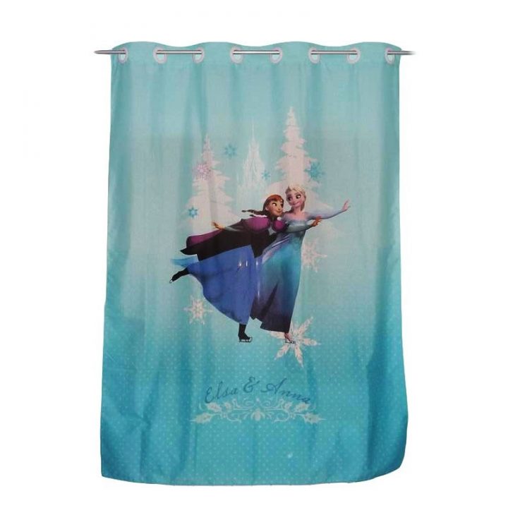 Rideau Enfant – Reine Des Neiges – (135 X 190 Cm) intérieur Rideau Enfant Fille