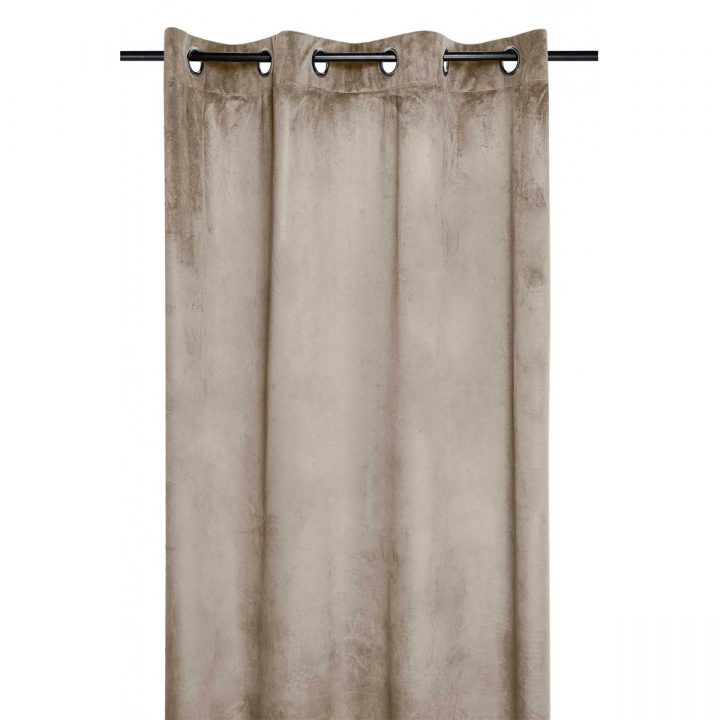 Rideau Épais Uni Aspect Velours (Naturel), (Terracotta serapportantà Rideau Epais