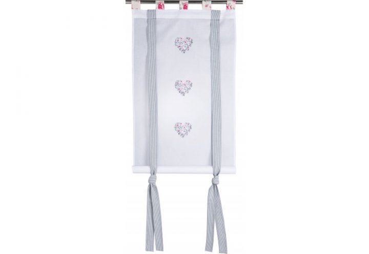 Rideau Eurouleur 60X160 Ophelie Alizea Alizéa Az-43061 dedans Rideau Hauteur 160