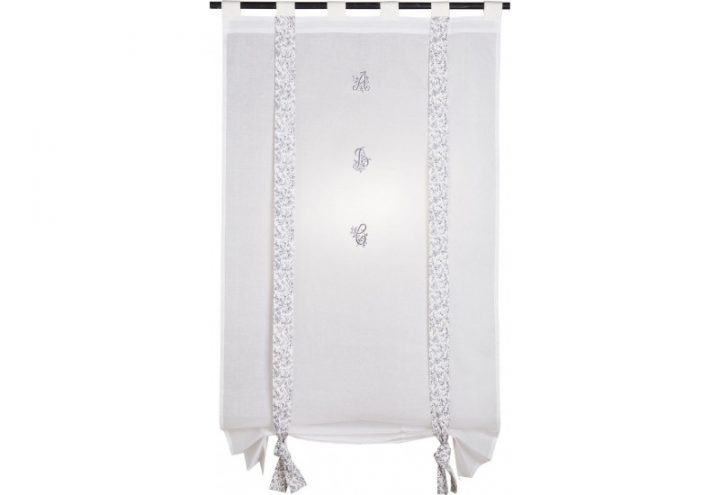 Rideau Eurouleur 80X160 Harmonie Alizea Alizéa Az-52080 encequiconcerne Rideau Hauteur 160