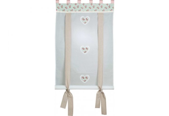 Rideau Eurouleur 80X160 Trendy Pastel Alizéa Az-25080 avec Rideau Pastel