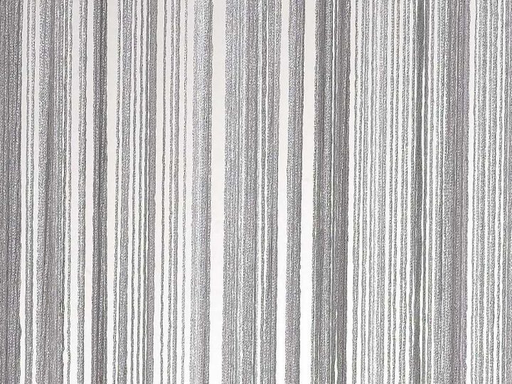 Rideau Fil – Blanc / Argent 31003 31004 dedans Rideau Noir Et Argent