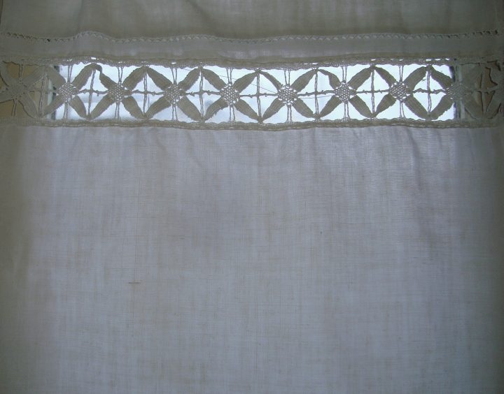 Rideau Fil Blanc – Mundu.fr dedans Rideau Fil Blanc