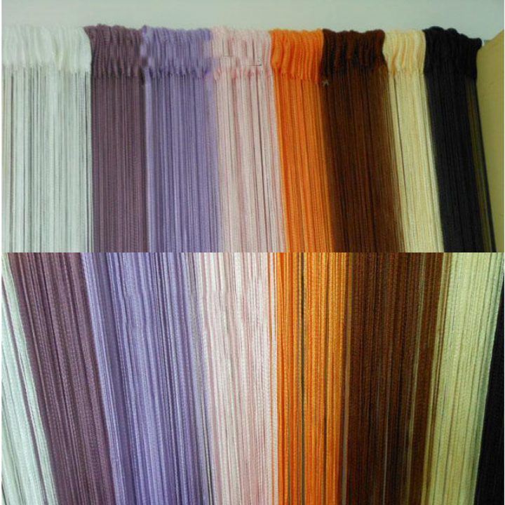 Rideau Fils À Fil Voilage Porte Fenêtre Frange Curtain pour Rideaux De Fils Rideau Fils À Fil Voilage Porte Fenêtre Frange Curtain pour Rideaux De Fils