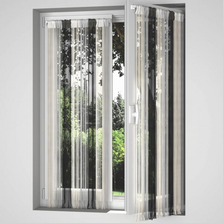 Rideau-Fils Rayé Passe-Tringle | 3 Suisses pour Rideau Passe Tringle