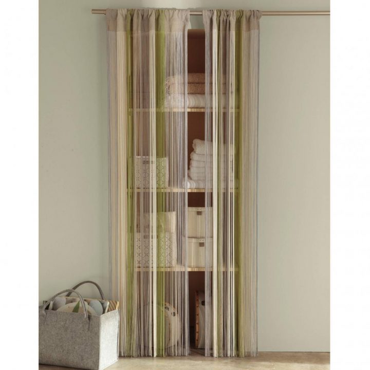 Rideau-Fils Rayé Passe-Tringle | 3 Suisses serapportantà Trois Suisses Rideaux