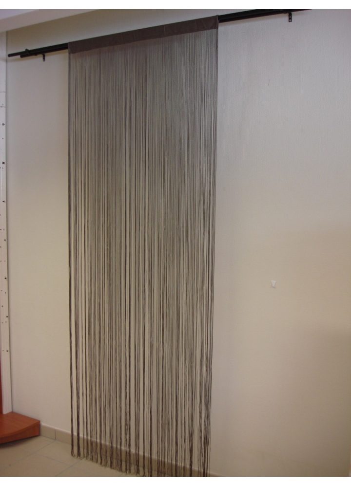 Rideau Fils Taupe serapportantà Rideau Occultant 90X240