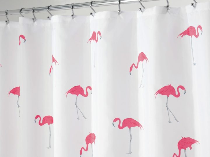 Rideau Flamant Rose – Idées D Images La Maison Rideau tout Rideau Flamant Rose