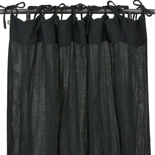 Rideau Gaze De Coton – Gris Anthracite Numero74 Double pour Rideau Numero 74 Rideau Gaze De Coton – Gris Anthracite Numero74 Double pour Rideau Numero 74