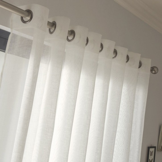 Rideau Grande Largeur À Oeillets Voile De Lin (290X240 Cm serapportantà Taille Rideau Pour Fenetre 120 Rideau Grande Largeur À Oeillets Voile De Lin (290X240 Cm serapportantà Taille Rideau Pour Fenetre 120