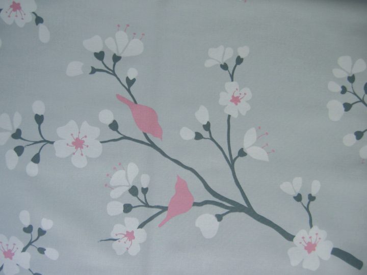 Rideau Gris Et Rose. Blanc Bleu Rideaux Gris Rideau tout Rideau Lulu Castagnette