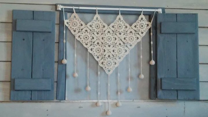 Rideau Ile Aux Moines | Rideaux, Rideaux Crochet Et avec Rideaux A Crochet Rideau Ile Aux Moines | Rideaux, Rideaux Crochet Et avec Rideaux A Crochet